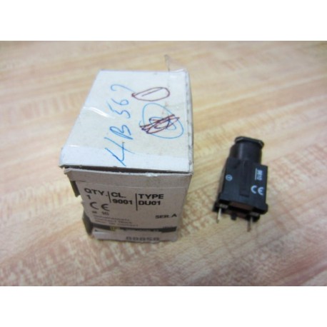 Square D 9001-DU01 9001DU01 Contact Block 9001-DU 01 Series A