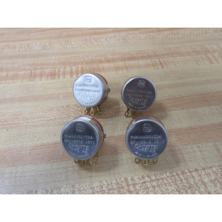 Ohmite Rv4NAYSD153A Potentiometer CMU1531E (Pack of 4) - New No Box