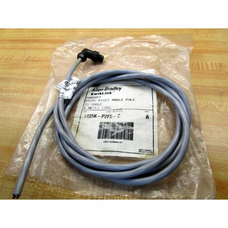 Allen Bradley 1485K-P2F5-C KwikLink QD Cordset 1485KP2F5C Series A