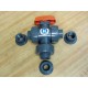 Hayward TW1075ST 34" PVC 3-Way True Union Ball Valve wFPM