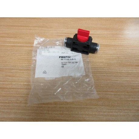 Festo HE-2-QS-38-U Shut-Off Valve 153983