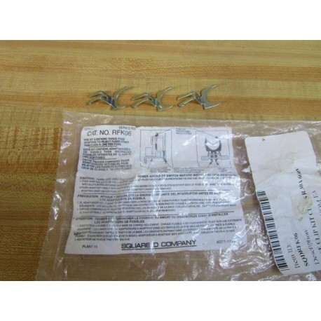 Square D RFK06 Schneider Electric Fuse Adaptor, Clip Kit