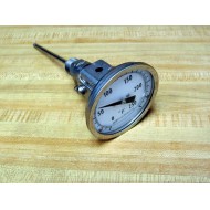 Ashcroft 2502874 Bimetallic Temperature Gauge 0-250°F Model E - New No Box