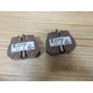 Automation Direct ECX-1042 Contact Block ECX1042 (Pack of 2) - New No Box
