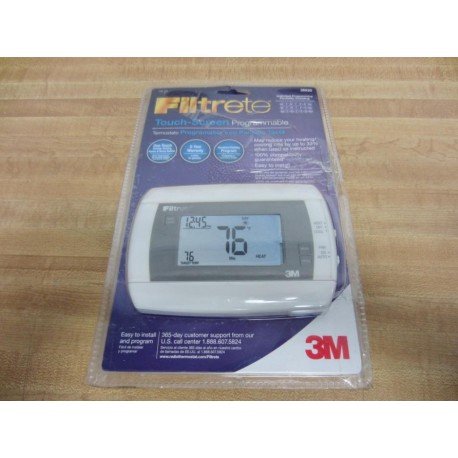 3M 3M-30 -30 Filtrete 7-Day Programmable Thermostat 30 Damaged Packaging