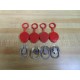 Asco M-12 Red-Hat Repair Kit M12 Cap And Clip Only (Pack of 4) - New No Box