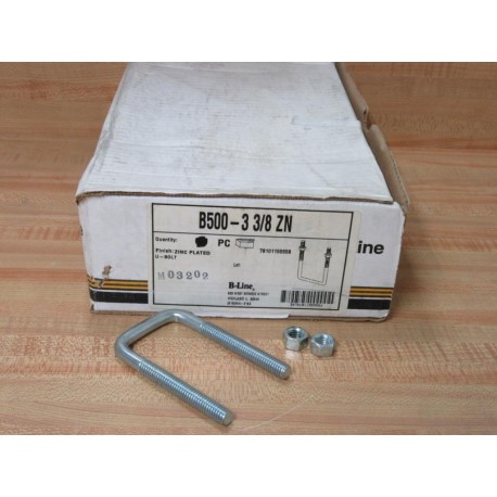 Cooper B500-3 38 ZN B Line U-Bolt 3-38" B500338ZN (Pack of 35)