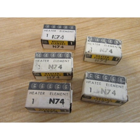 Allen Bradley N74 Overload Relay Heater (Pack of 5)