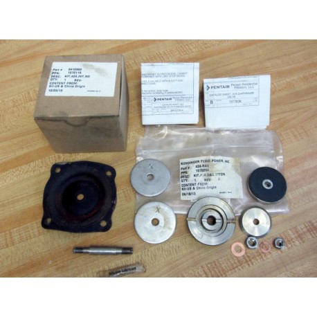 Pentair 1070119 Diaphragm Valve Repair Kit 424 1070094 wGasket