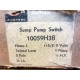 Cutler-Hammer 10059H3B Sump Pump Switch