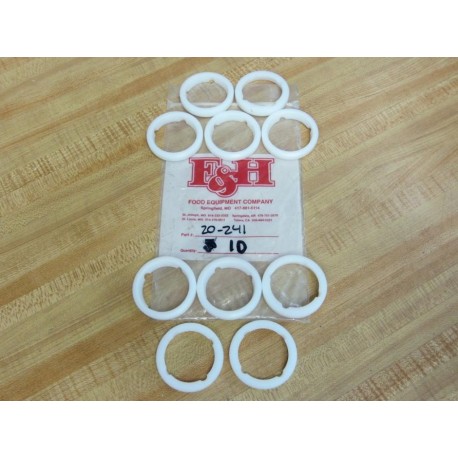 F&H 20-241 2" Valve Ring Seat 20241 (Pack of 10)