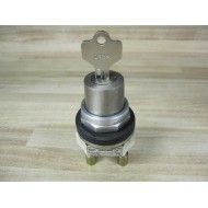 Allen Bradley 800T-J3805KQ7 Key Operated Selector Switch 800TJ3805KQ7 - Used