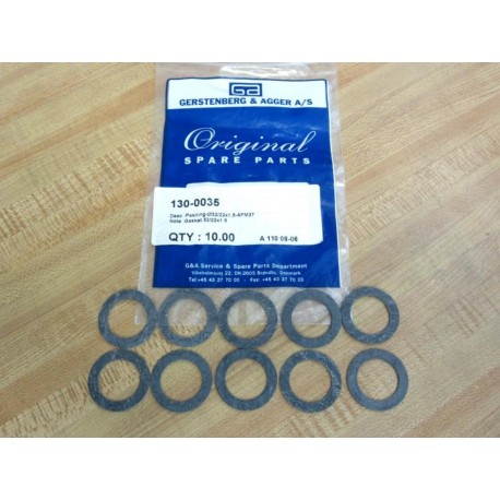 Gerstenberg & Agger 130-0035 Gasket 1300035 (Pack of 10)