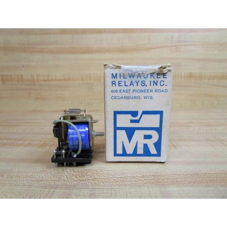 Milwaukee Relays 100U-DPDT-5A-115VAC Relay 100U