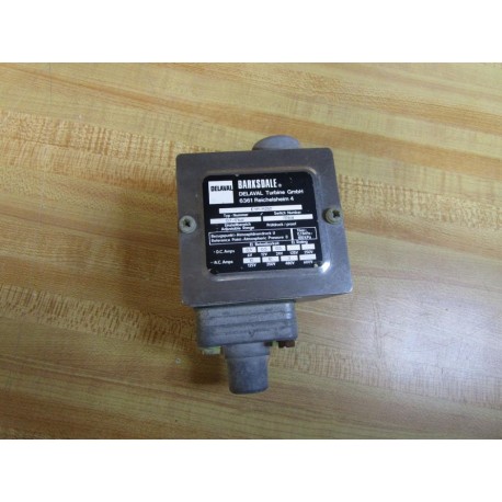 Barksdale E1H-H250 Pressure Switch E1HH250 - Used