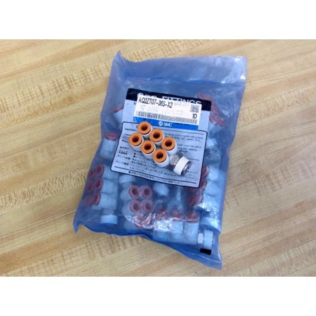 SMC KQ2ZT07-36S-X2 38" 6-Way Banjo Fitting KQ2ZT0736SX2 (Pack of 10) - New No Box