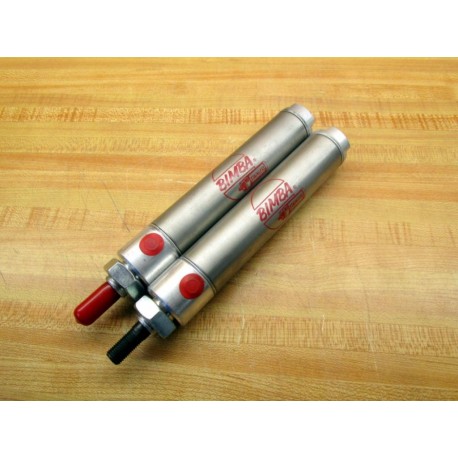 Bimba 124-D Pneumatic Cylinder 124D (Pack of 2) - New No Box