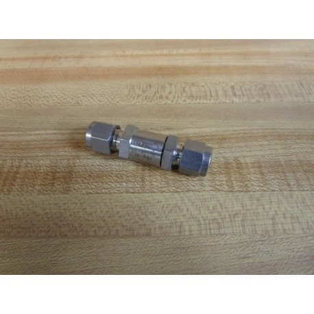 Swagelok SS-4C-10 Nupro Poppet Check Valve SS4C10 - Used