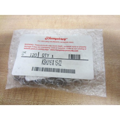 Humphrey KSHJ16X15-02 Shock Absorber