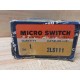 Micro Switch 2LS111 Honeywell Precision Limit Switch