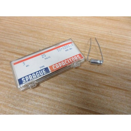 Sprague TE-1201.1 Capacitor 3µF 25V (Pack of 10)