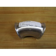 Wayland W42KMP-3 3" 45° Stainless Steel Clamp Elbow 2KMP