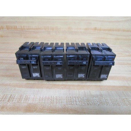 General Electric THQL2115 GE 15A Circuit Breaker (Pack of 4) - New No Box