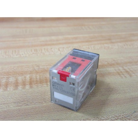 Omron MY4IN-110120VAC-S Relay MY4IN110120VACS (Pack of 6) - Used