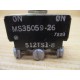 Micro Switch 512TS1-8 Toggle Switch MS35059-26 (Pack of 7) - Used