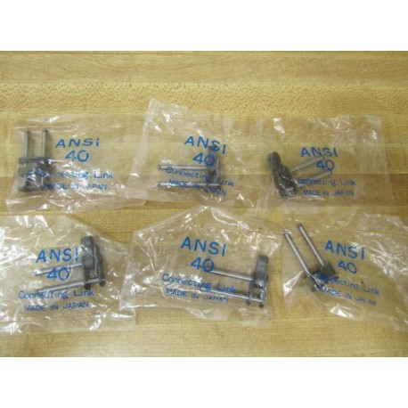 ANSI ANSI 40 Chain Link (Pack of 6)
