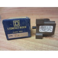 Square D 9001-TA Contact Block 9001TA