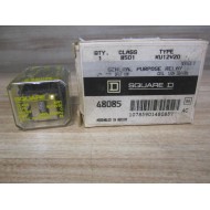 Square D 8501-KU12-V20 Relay 8501KU12V20 48085 Series C