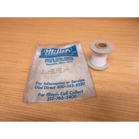 Miller 008-SH001-30 FT Spool Shef Seal 008SH00130FT