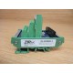 Automation Direct ZL-RTB20-1 ZipLink Feedthrough Module Broken DIN Rail - Used