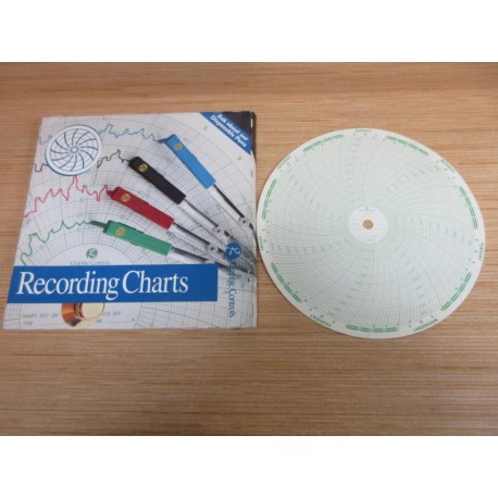 Graphic Controls 31405411 Foxboro Circular Charts 809453 (Pack of 100)