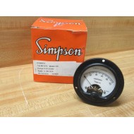 Simpson 01570 Panel Meter Modified & Calibrated - Refurbished