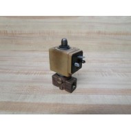 Lucifer E133K06 Parker Solenoid Valve 48 1865F,Cracked Coil - Used