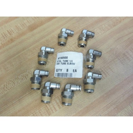 4730500 14" 90° Elbow Tube Fitting (Pack of 8) - New No Box
