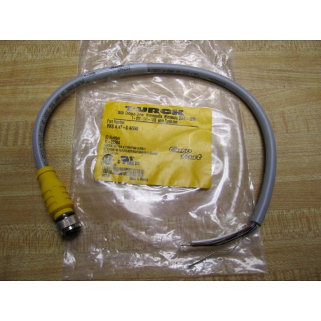 Turck RKS 4.4T-0.4S90 RKS44T04S90 Cordset U-22384