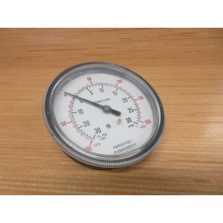 Ashcroft KM 03AF 301 Pressure Gauge KM03AF301 - New No Box