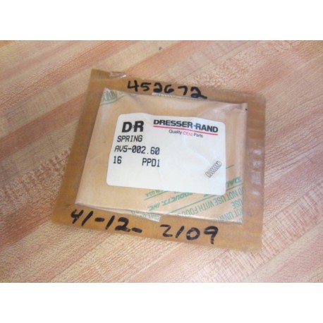 Dresser-Rand AV5-002.60 Spring AV500260 (Pack of 16)