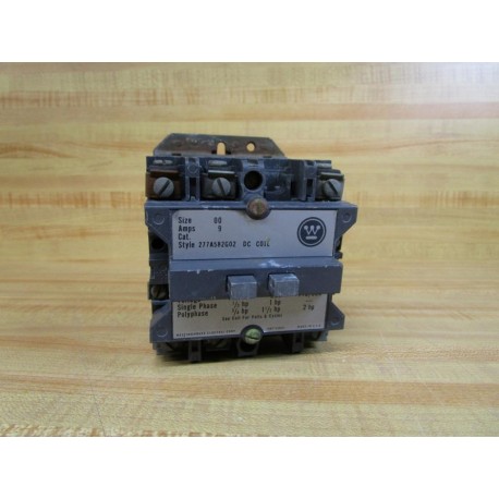 Westinghouse 186P733H01 Size00 Contactor 277A582G02 - New No Box