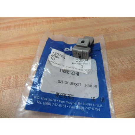 PHD 17000-33-0 Cylinder Switch Bracket Kit 17000330 (Pack of 3)