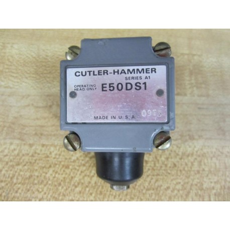 Cutler Hammer E50DS1 Eaton Limit Switch Head E50DS1 - Used