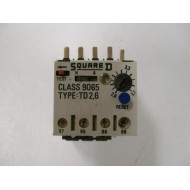 Square D 9065-TD2.6 Thermal Overload Relay 9065TD26