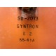 Syntron SD-2073 Rectifier SD2073 - New No Box