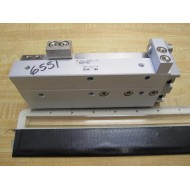 SMC MXQ16-75 Adjustable Stroke Slide Table Cylinder Actuator - New No Box