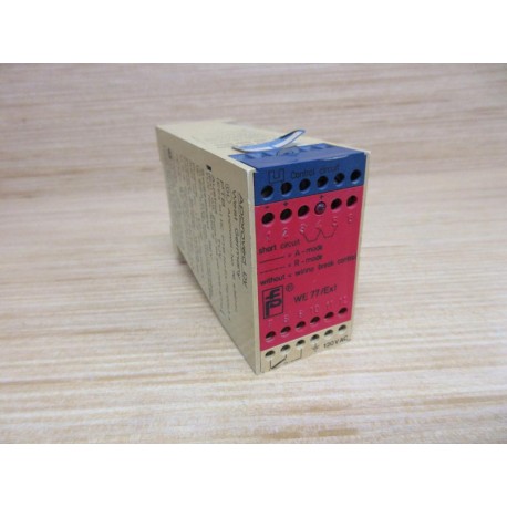 Pepperl + Fuchs WE77Ex-1 120V R.B Denison Proxswitch Amplifier - New No Box