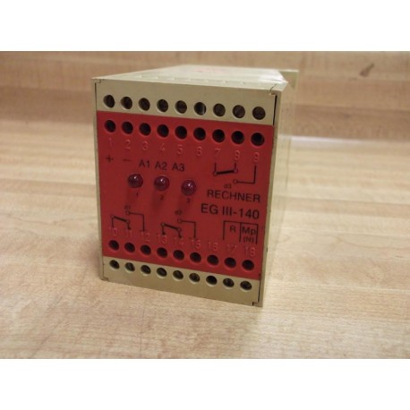 Rechner Sensors EG III-140 Safety Relay - Used