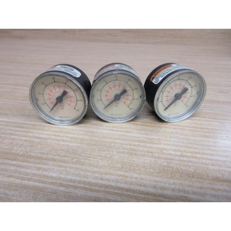 Generic 332702 Pressure Gauge (Pack of 3) - Used